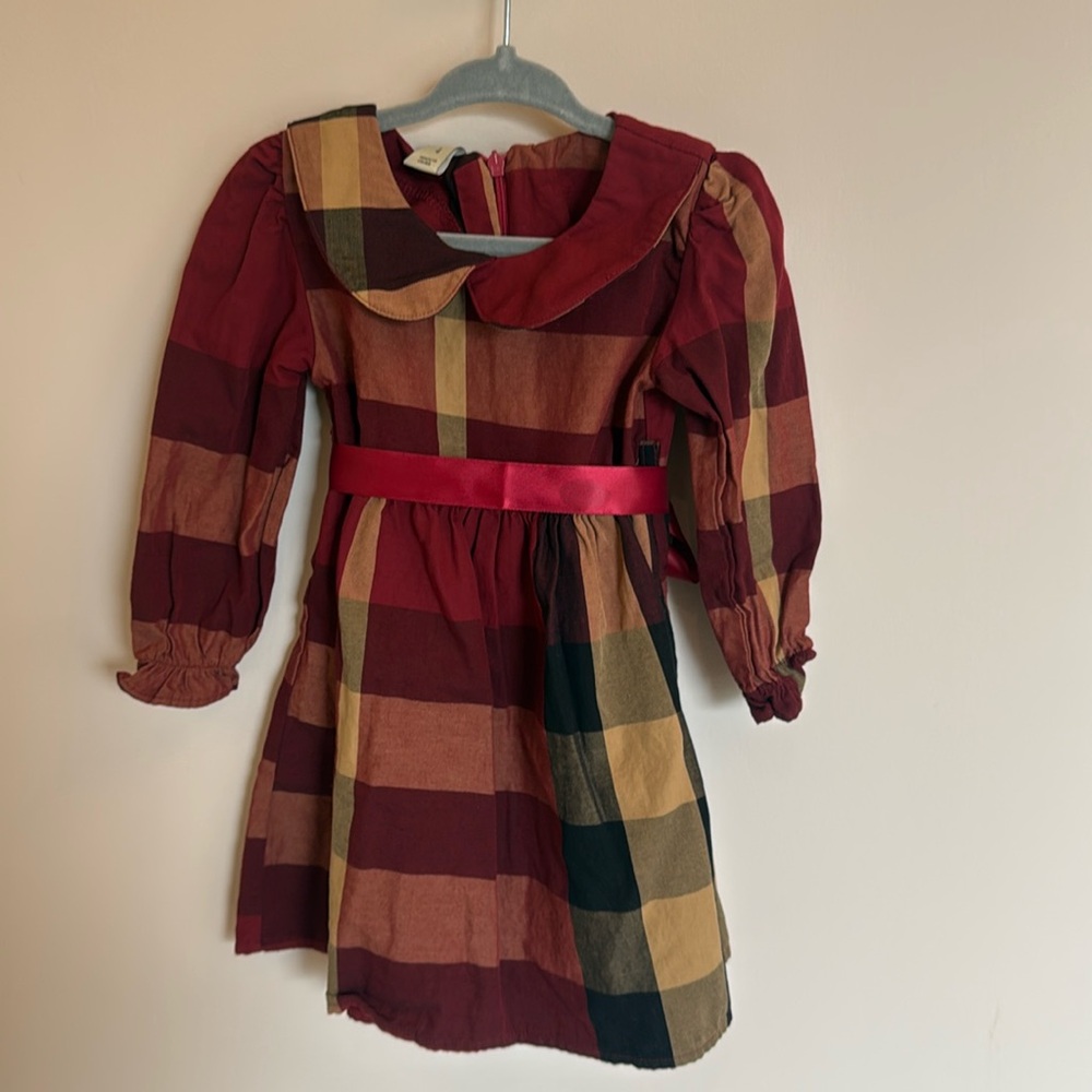 Plaid dress